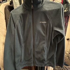 Columbia Charcoal blue Fleece Jacket